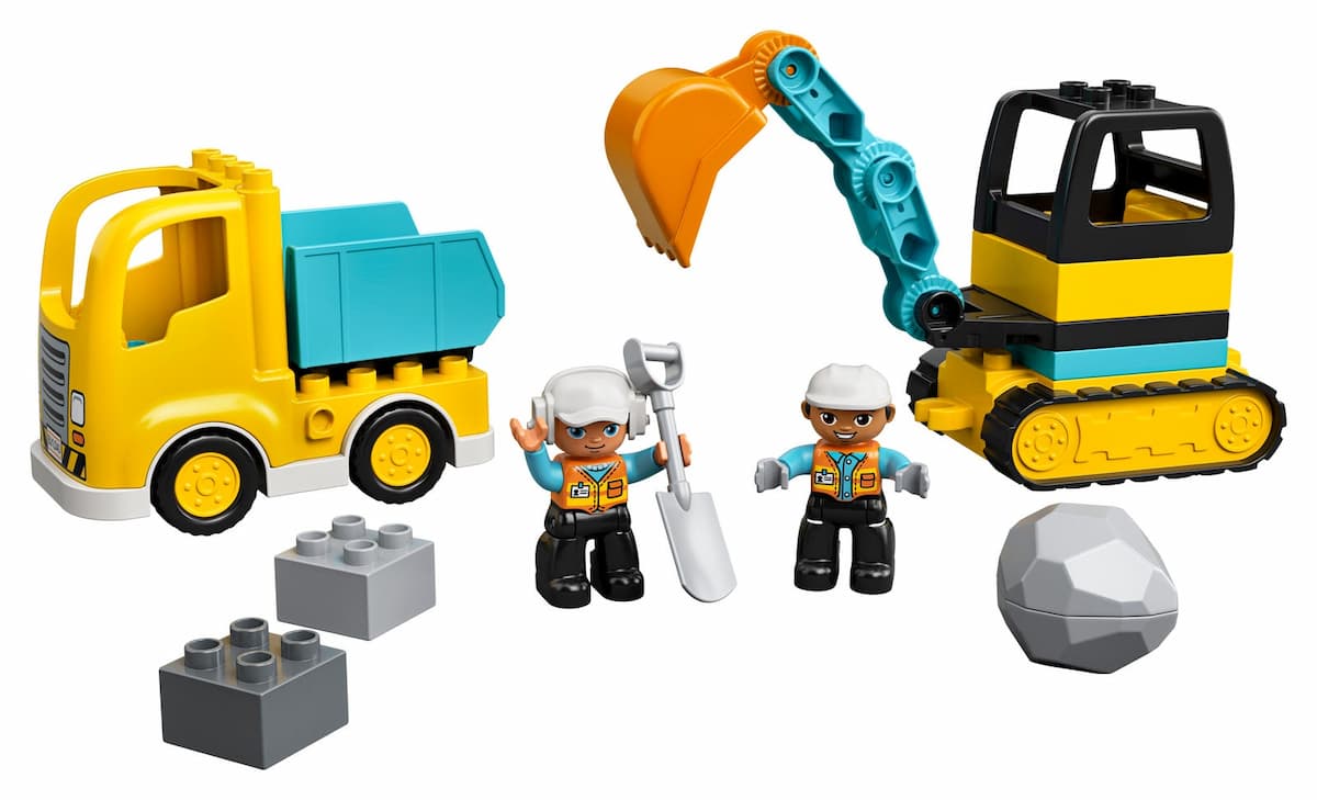 Truck & Tracked Excavator LEGO set (#10931-1)