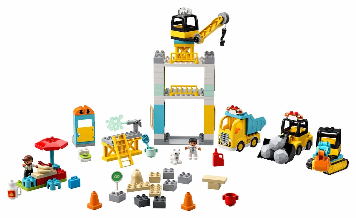 Tower Crane & Construction LEGO set (#10933-1)