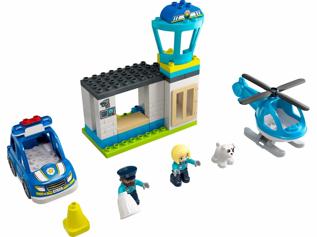 Police Station & Helicopter LEGO set (#10959-1)