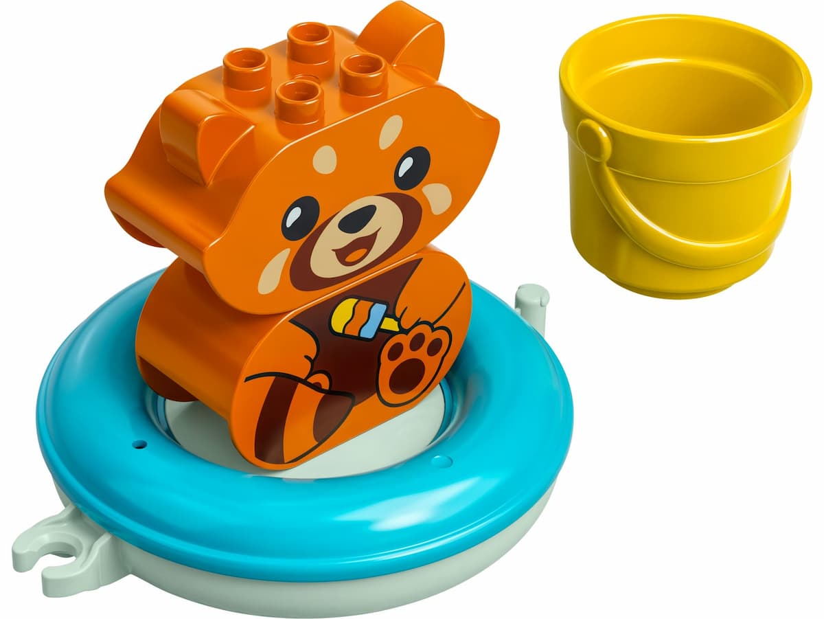 Bath Time Fun: Floating Red Panda LEGO set (#10964-1)