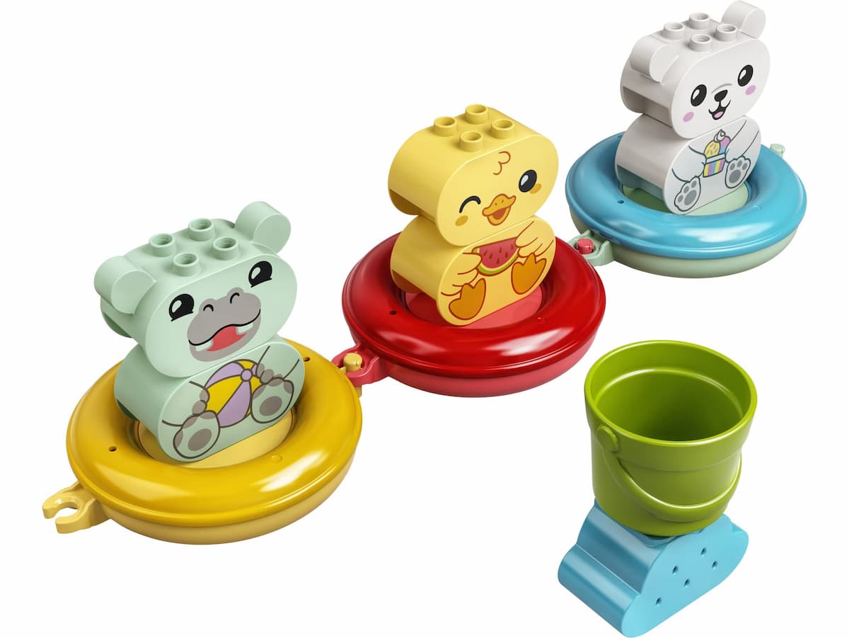 Bath Time Fun: Floating Animal Train LEGO set (#10965-1)