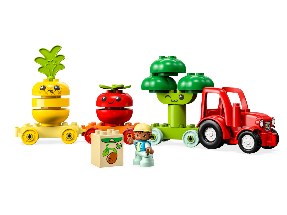 Fruit and Vegetable Tractor LEGO set (#10982-1)