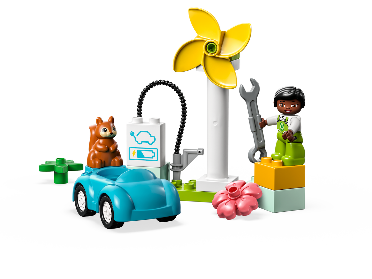 Wind Turbine and Electric Car LEGO set (#10985-1)