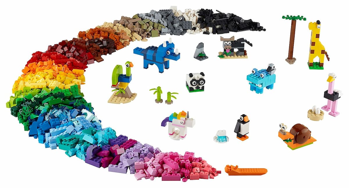 Bricks and Animals LEGO set (#11011-1)