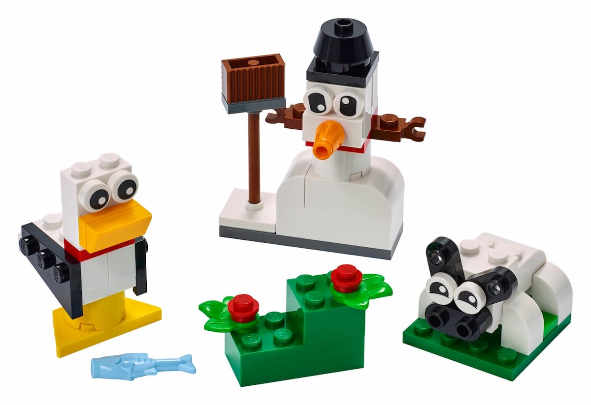 Creative White Bricks LEGO set (#11012-1)