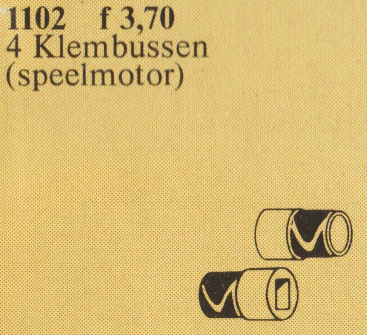 Motor Bushes LEGO set (#1102-1)