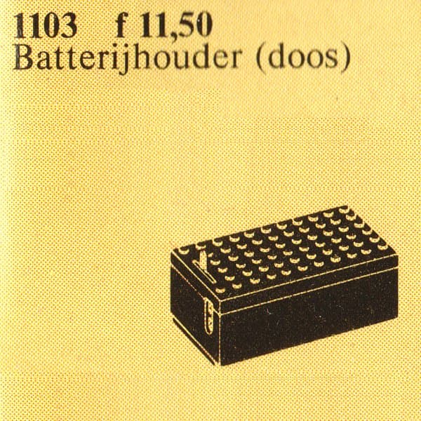 Battery Box LEGO set (#1103-1, 1977)