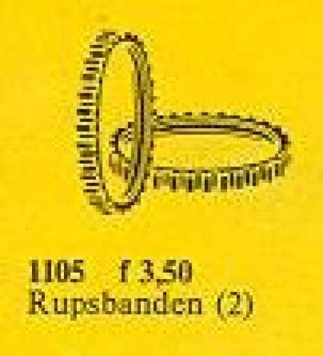 Crawler Tracks LEGO set (#1105-1, 1977)