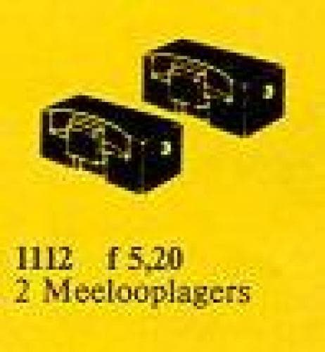 Train Sliding Wheel Blocks LEGO set (#1112-1)