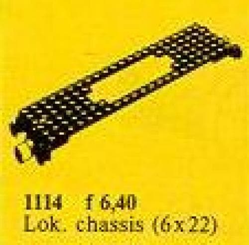 Motor Frame LEGO set (#1114-1, 1977)