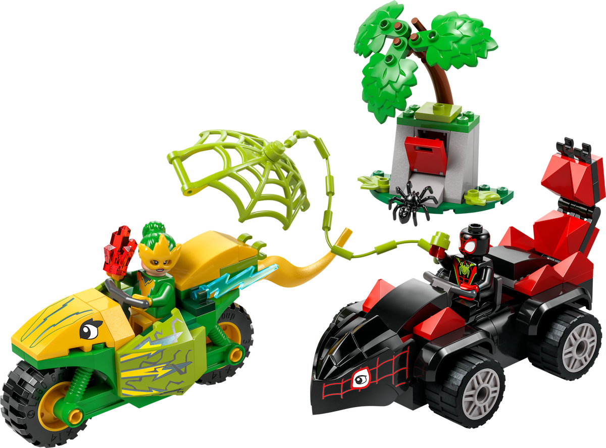 Spin and Electro Dinosaur Vehicle Chase LEGO set (#11198-1)