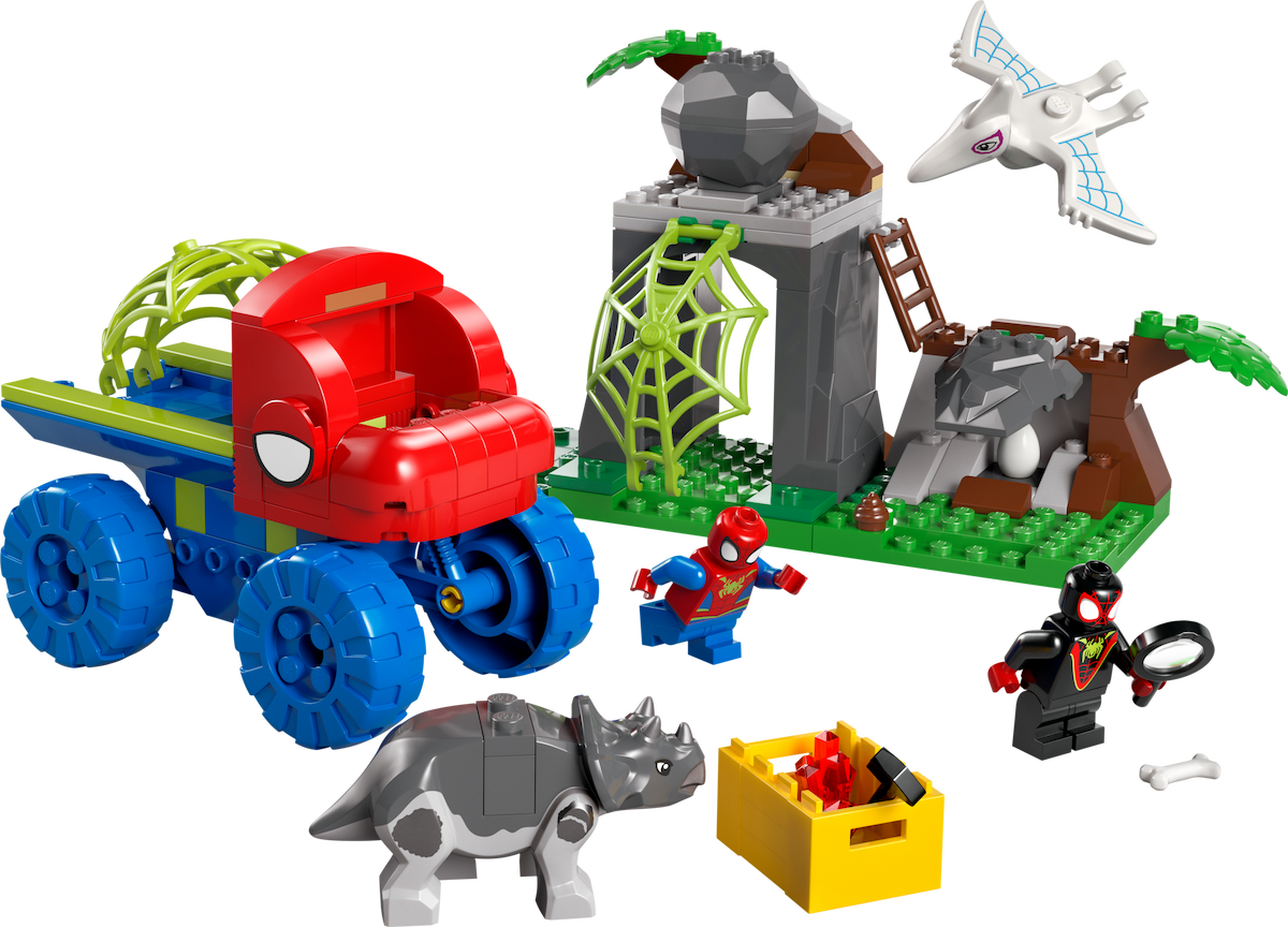 Team Spidey Dino Crawler Rescue LEGO set (#11199-1)