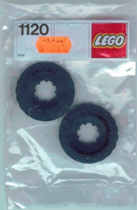 Tires (42 mm) LEGO set (#1120-1, 1977)