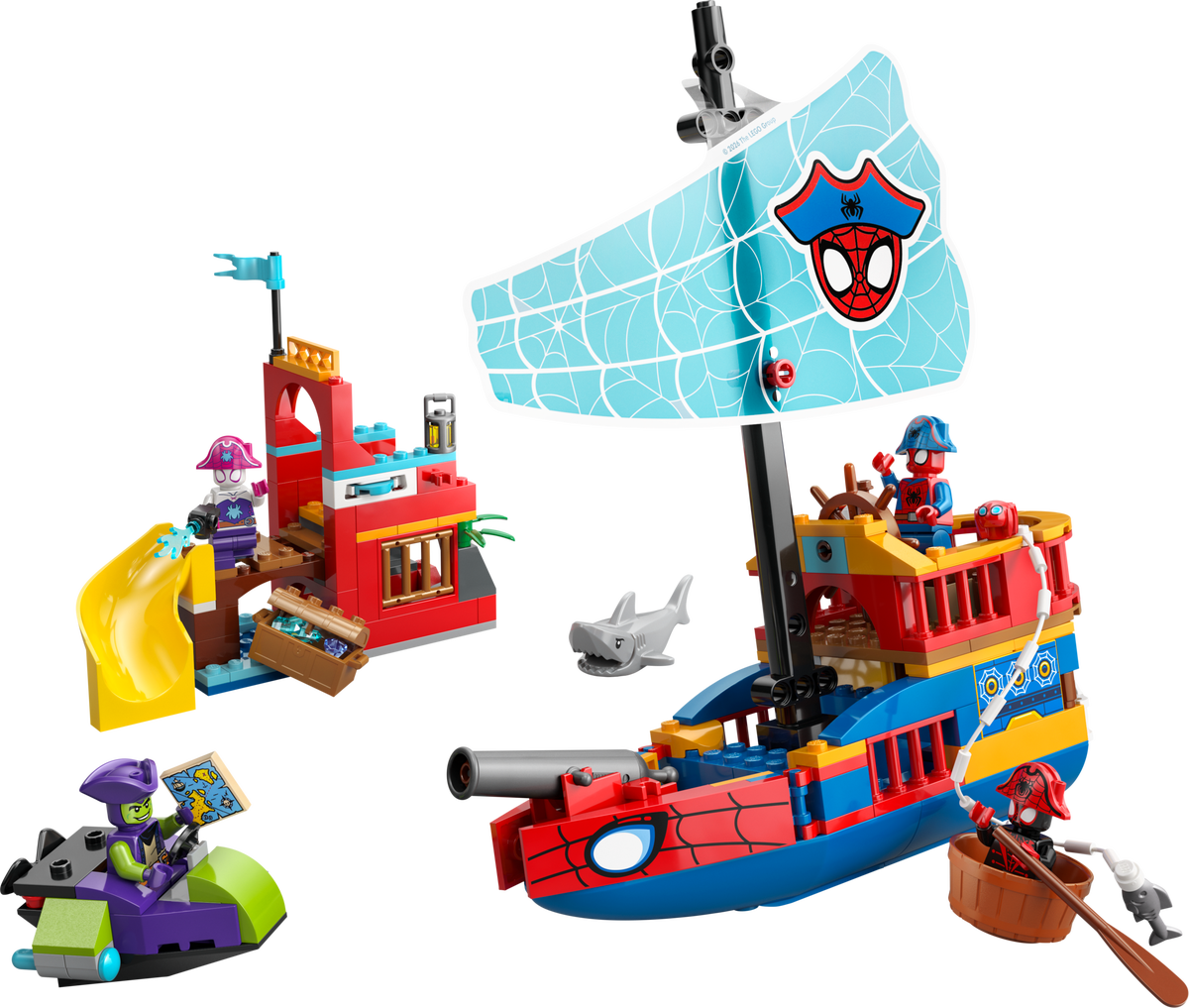 Team Spidey Pirate Ship LEGO set (#11208-1)