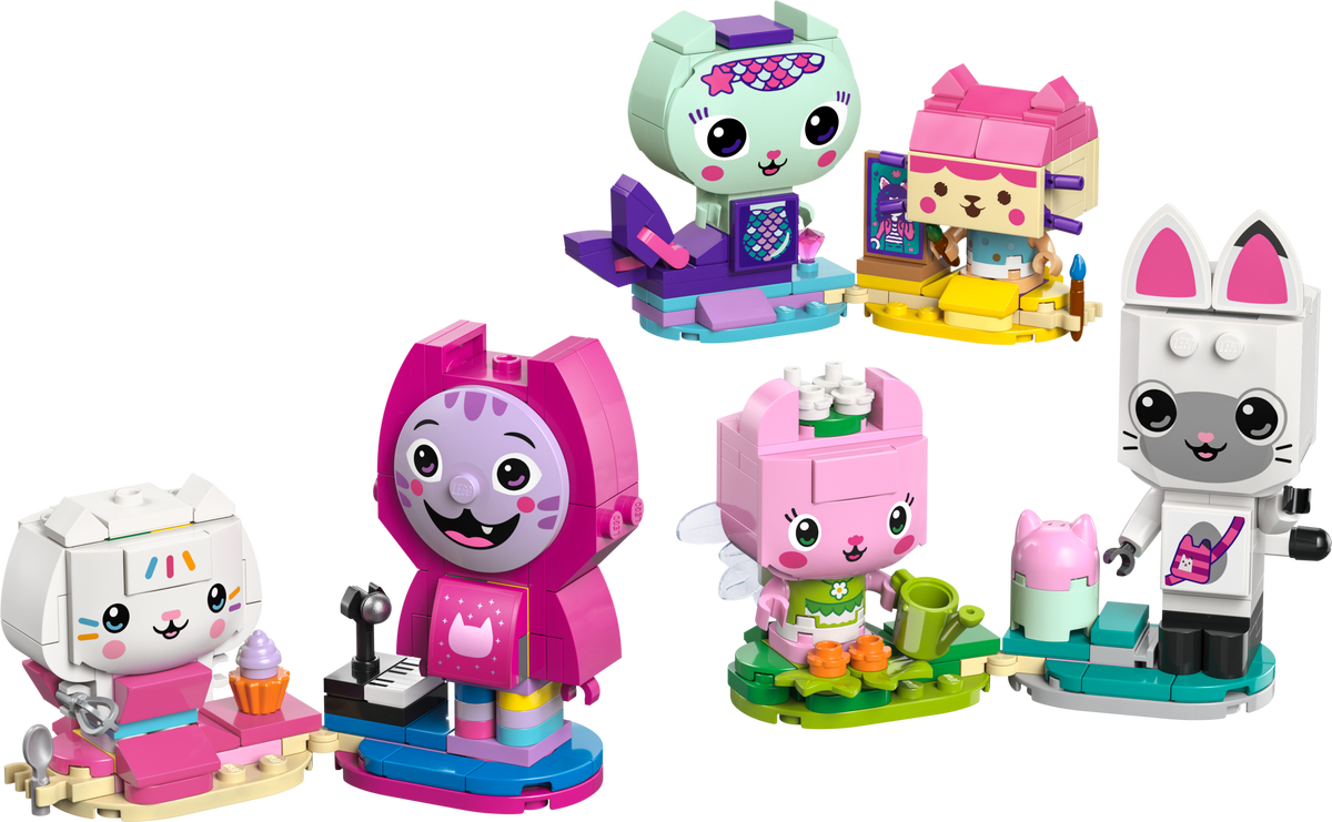 Gabby's Brick-Built Cat Friends LEGO set (#11215-1)