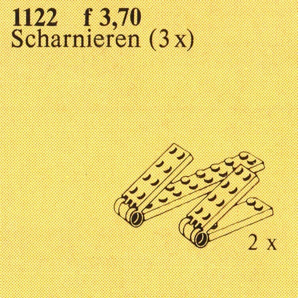 Hinges LEGO set (#1122-1)