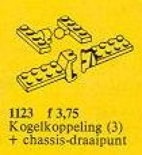 Ball and Socket Couplings, Articulated Joint LEGO set (#1123-1)