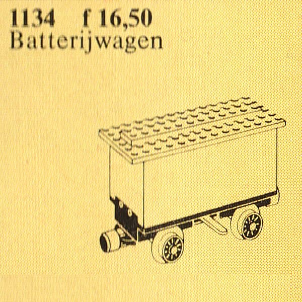 Battery Wagon LEGO set (#1134-1)