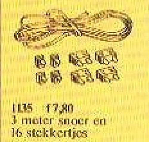 Battery Cable Kit: 16 Connectors, 3m Cable LEGO set (#1135-2)