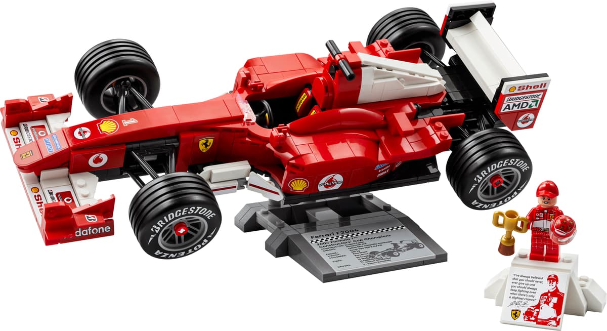 Ferrari F2004 & Michael Schumacher LEGO set (#11375-1)