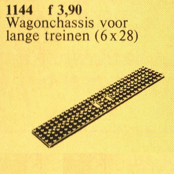 Train Baseplate LEGO set (#1144-1)