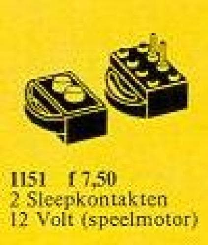 Train Power Pick-Up Blocks LEGO set (#1151-1)