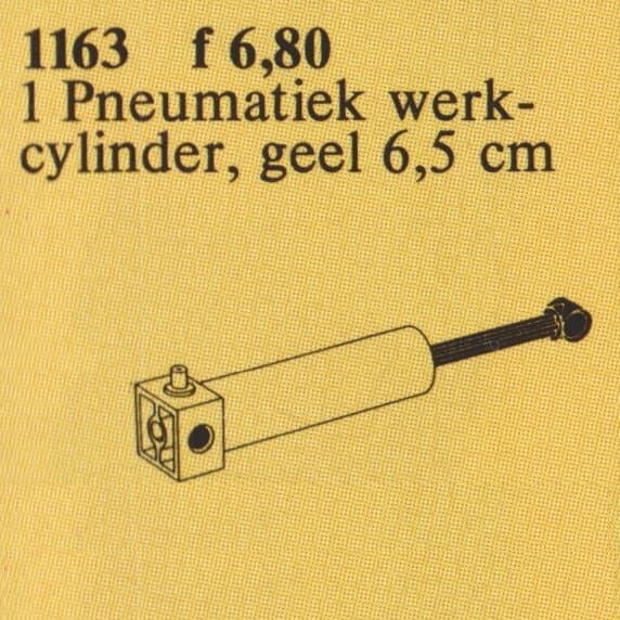 TECHNIC Pneumatic Piston Cylinder 60mm LEGO set (#1163-1)