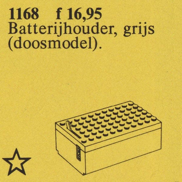 Battery Box LEGO set (#1168-1, 1986)