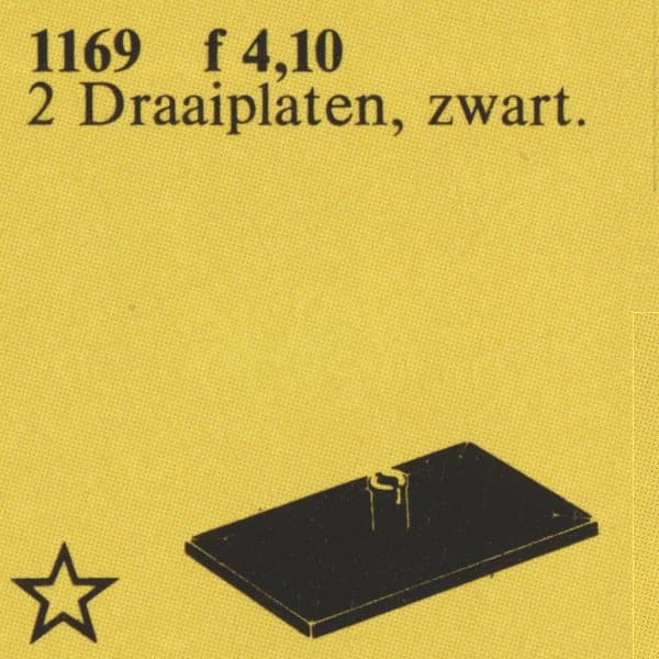 Bogie Plates LEGO set (#1169-1)