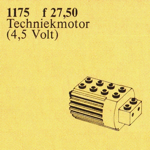 4.5v TECHNIC Motor LEGO set (#1175-1)