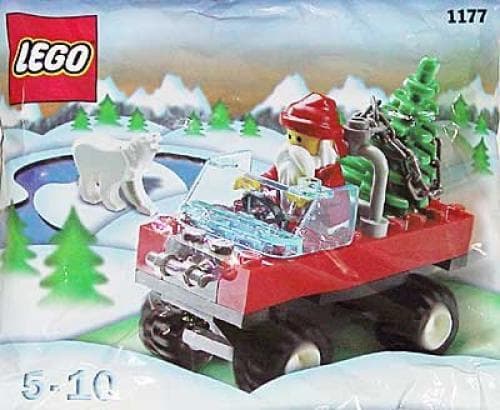 Santa In Truck with Polar Bear LEGO set (#1177-1)