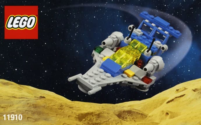 Micro-Scale Space Cruiser LEGO set (#11910-1)
