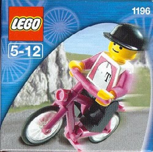 Biker with Bicycle LEGO set (#1196-1)
