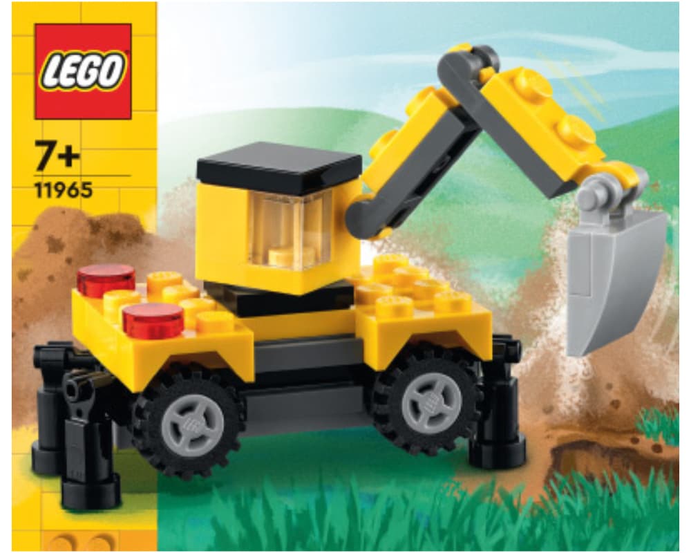 Excavator LEGO set (#11965-1)