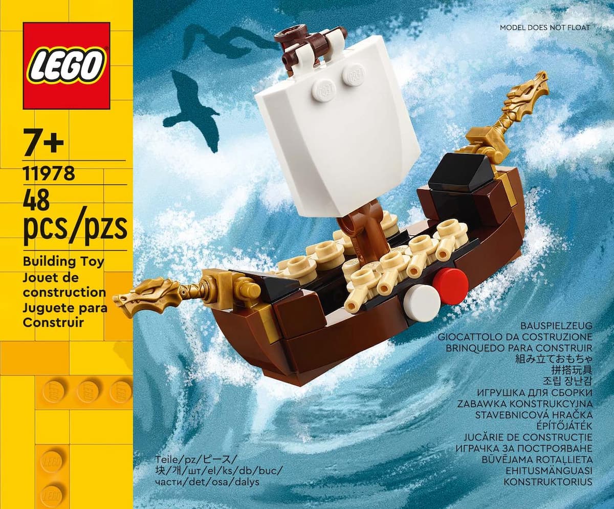 Viking Ship LEGO set (#11978-1)