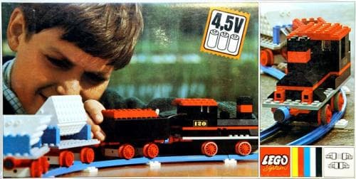 Complete Freight Train Set with Tipper Trucks LEGO set (#120-1)