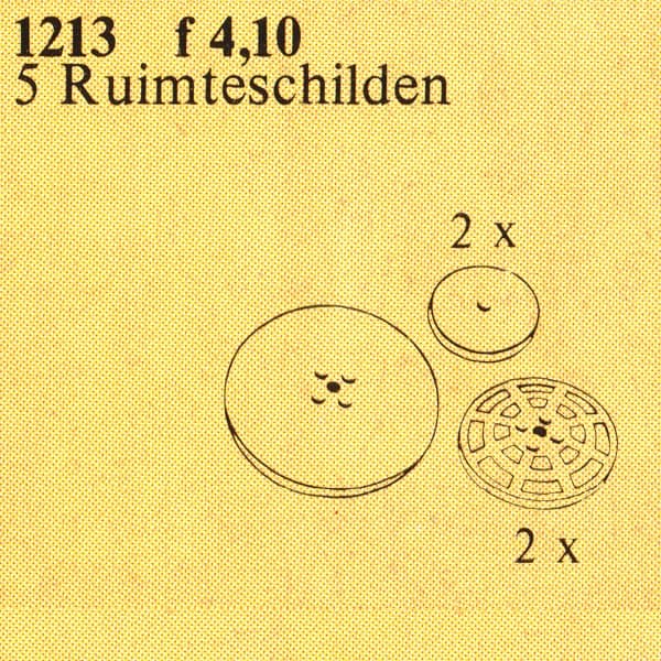 Space Radar Disks LEGO set (#1213-1)