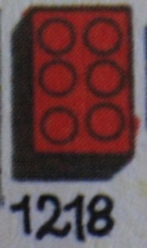 2 x 3 Bricks LEGO set (#1218-2)