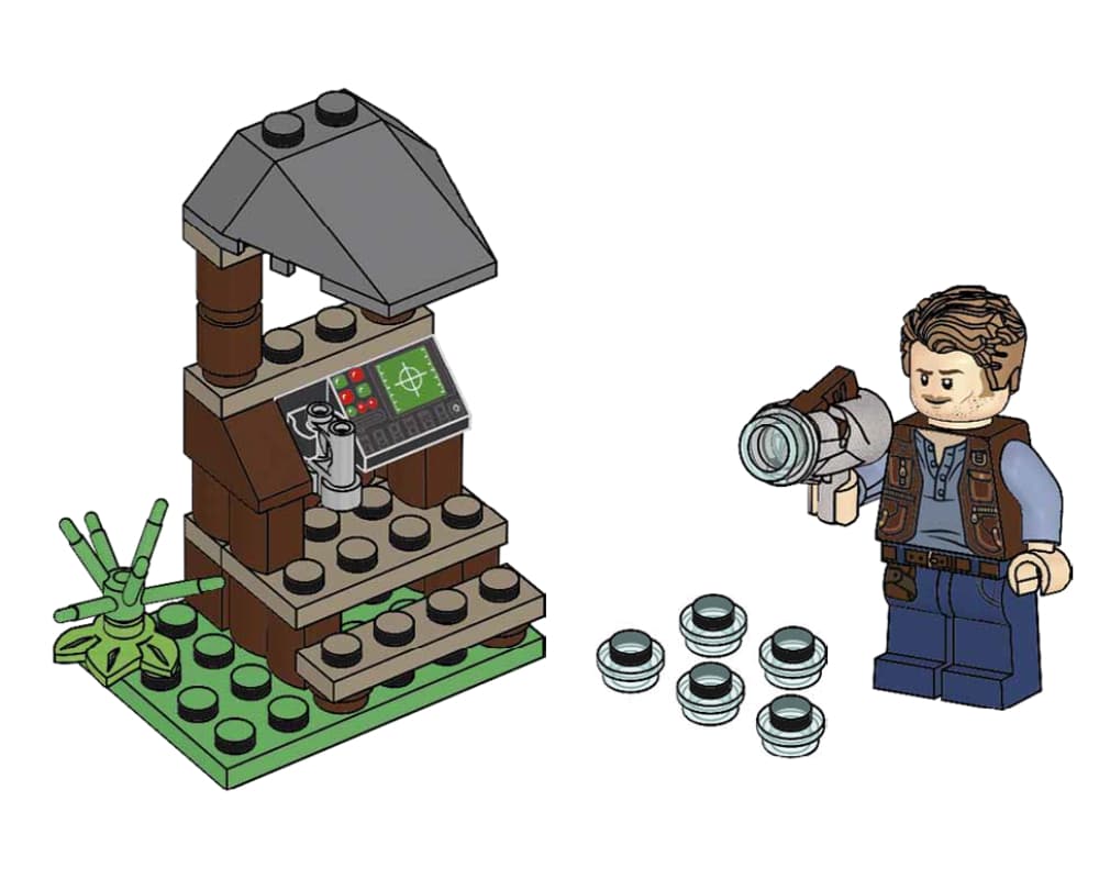 Owen and Lookout Tower LEGO set (#121802-1)