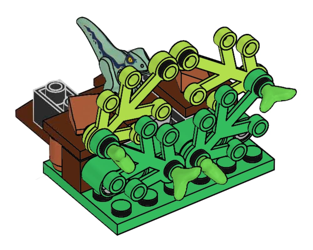 Raptor Ambush LEGO set (#121903-1)