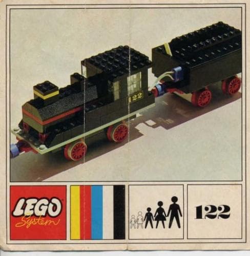Loco and Tender LEGO set (#122-1)