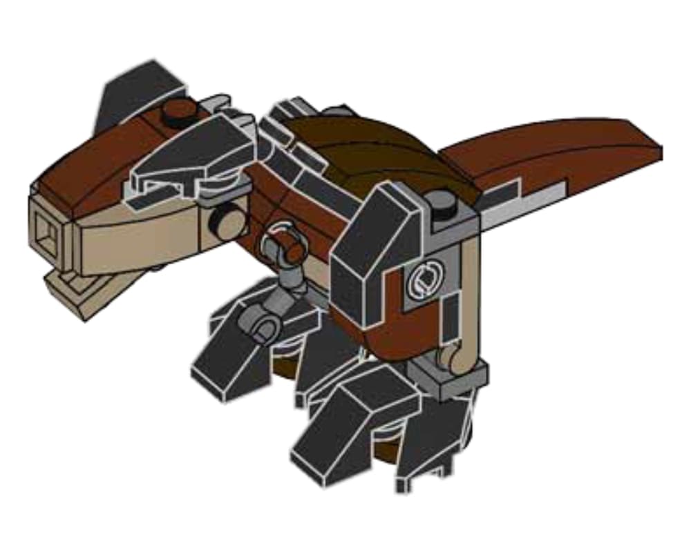 Tyrannosaurus Rex LEGO set (#122005-1)