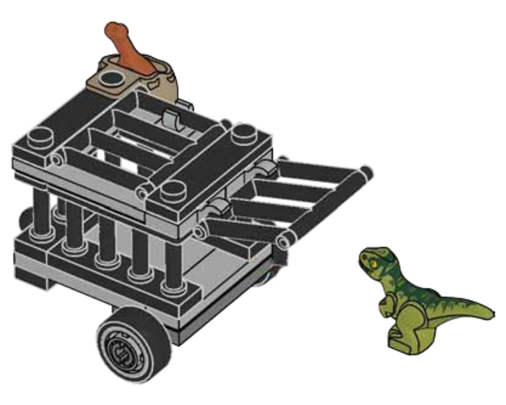 Baby Dino Transport LEGO set (#122010-1)