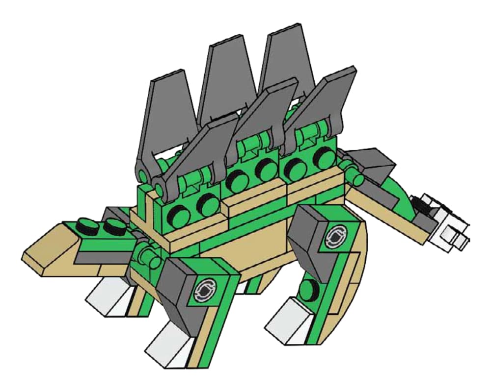 Stegosaurus LEGO set (#122111-1)