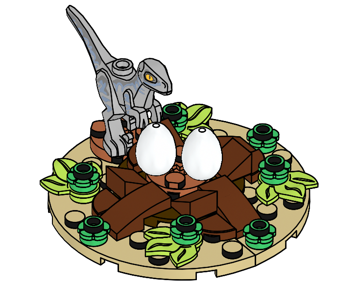 Beta and Nest LEGO set (#122402-1)