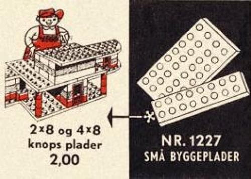 4 x 8 & 2 x 8 Plates LEGO set (#1227-2)