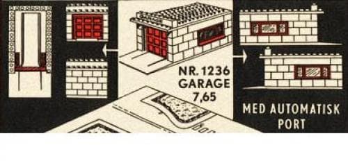 Garage LEGO set (#1236-2)