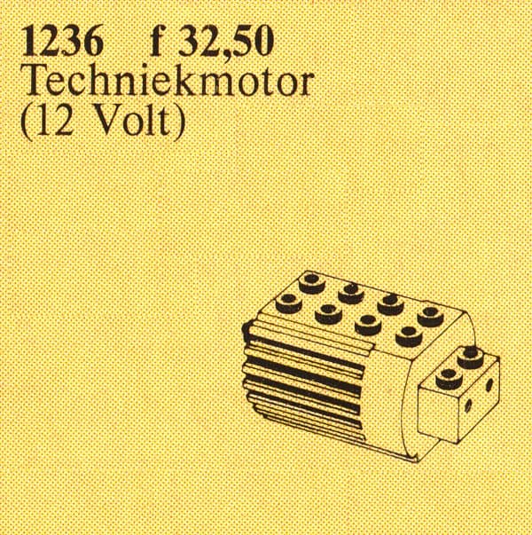 12V Technic Motor LEGO set (#1236-3)