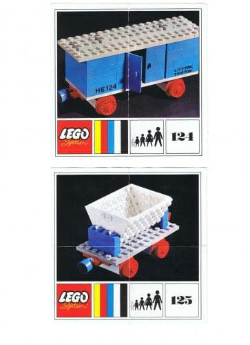Goods Wagon LEGO set (#124-1)
