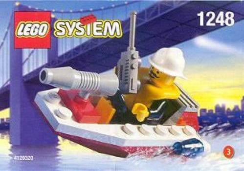 Fire Boat LEGO set (#1248-1)